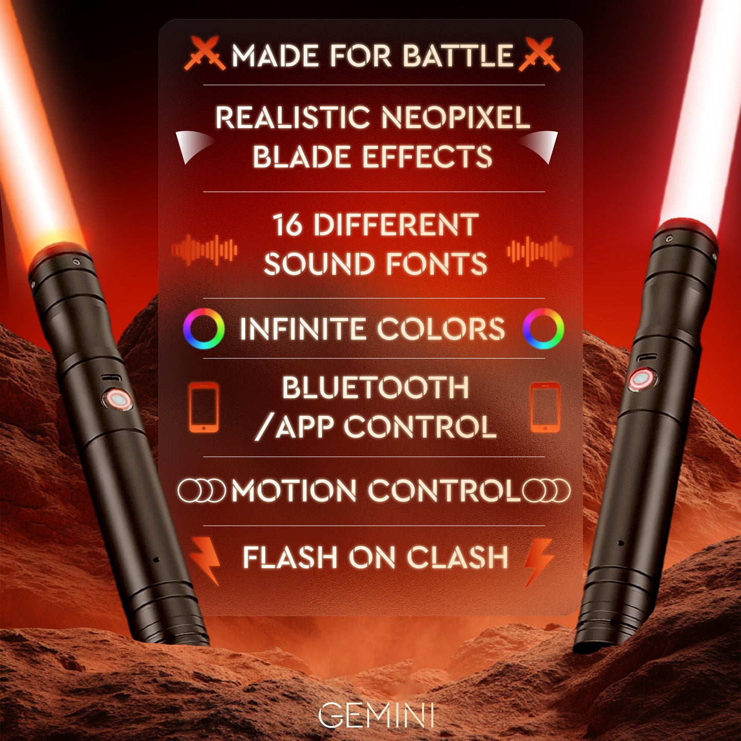 Gemini Bundle | 2 Sabers