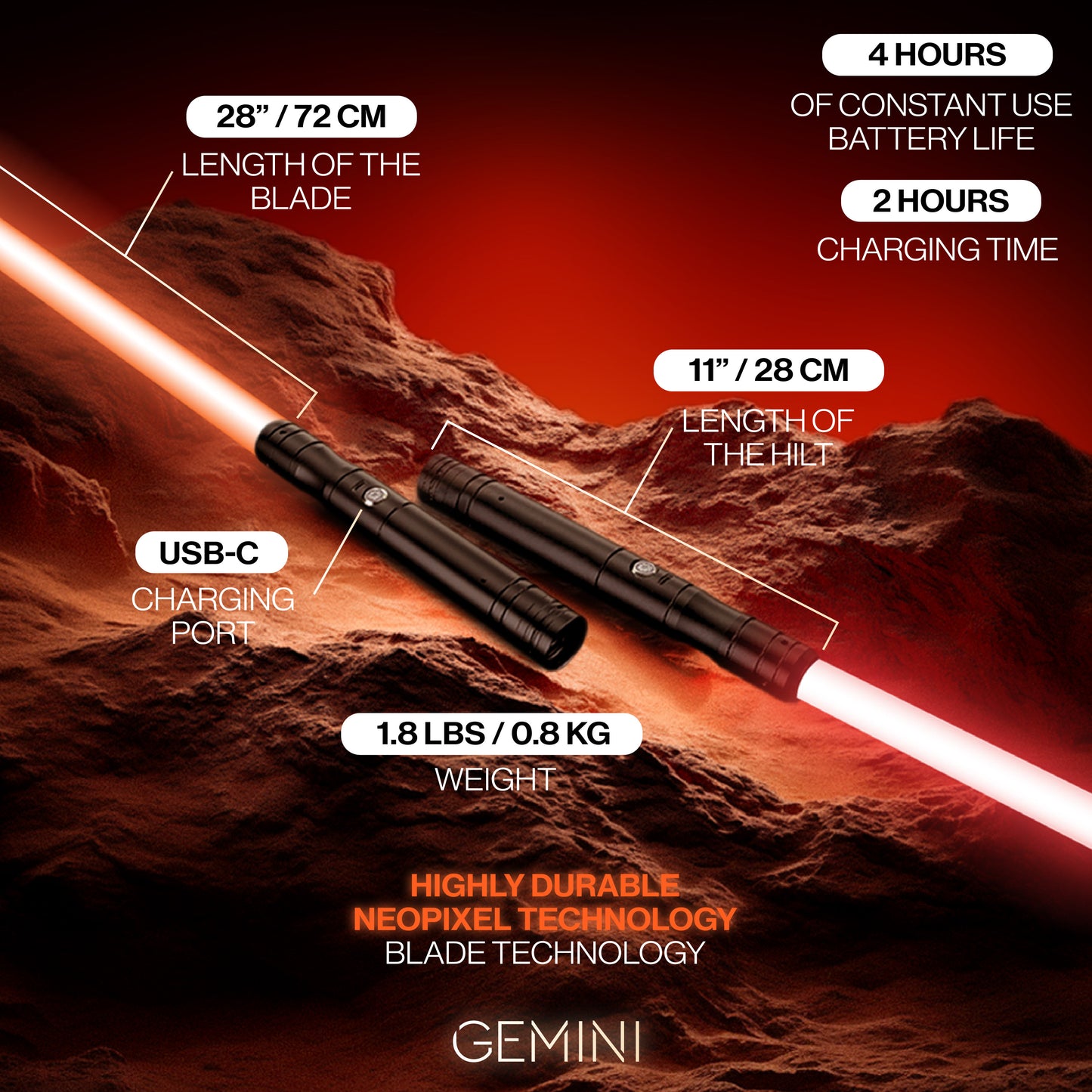 Gemini Bundle | 2 Sabers